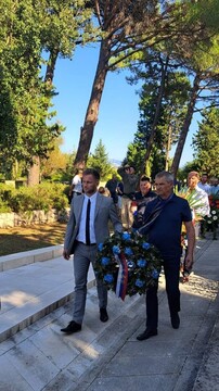 Rab, Kampor 2025 - polaganje venca